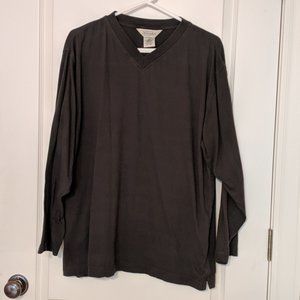 St. John's Bay Long Sleeve Olive Green Top